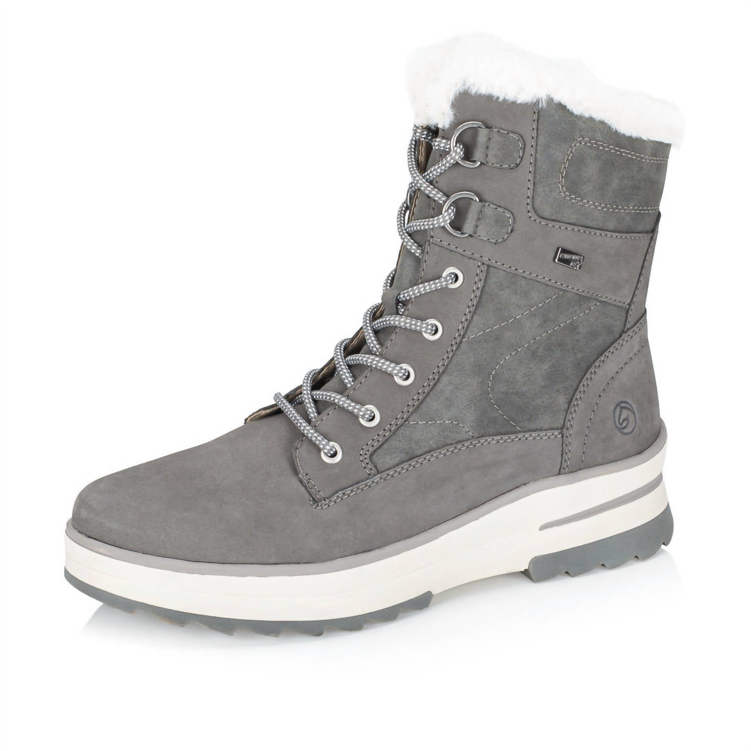 Remonte Women's Ankle Boots in grey combination - women's shoe