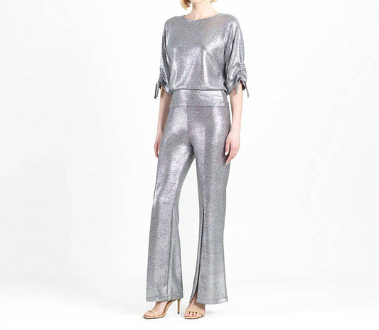 Clara Sunwoo - Shimmer Banded Top