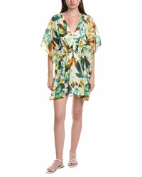 Echo - Oasis Palm Butterfly Caftan
