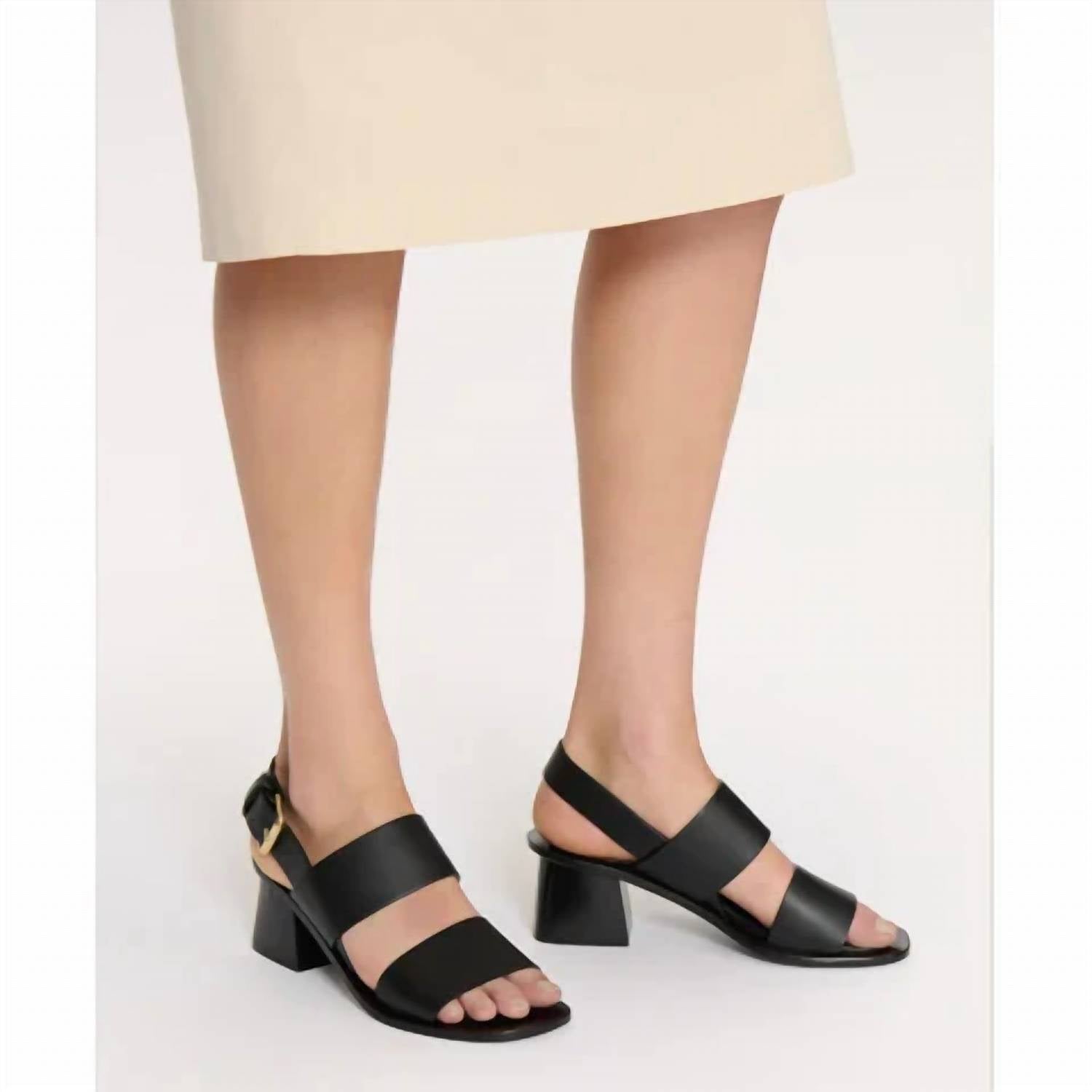 Mansur Gavriel - Women's Double Strap Heeled Sandals