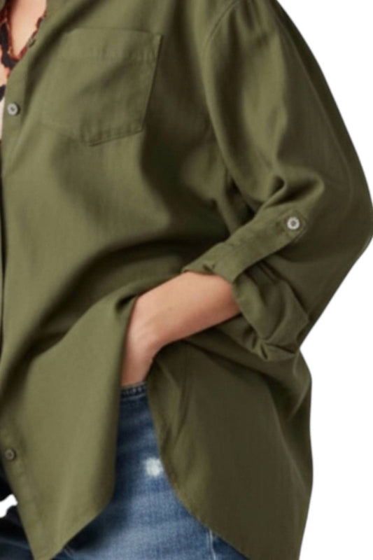 Charlie Paige - Embroidered Rayon Twill Shirt