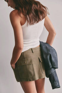 Free People - Riverfront Surplus Minis Skirt