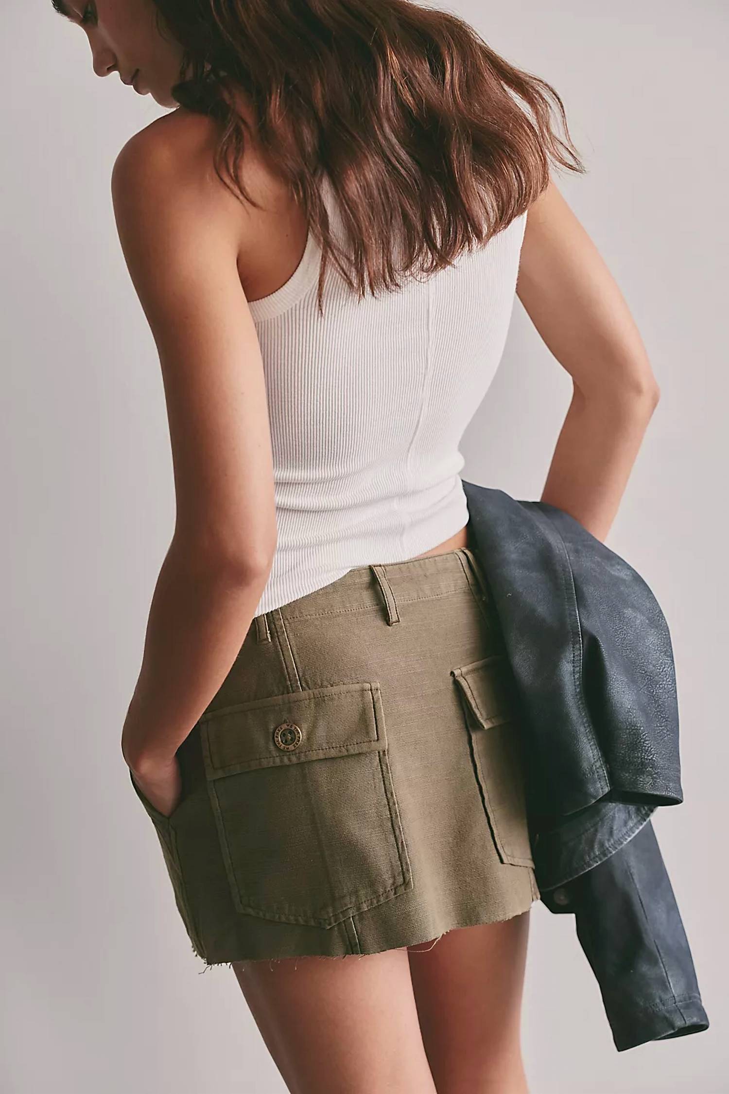 Free People - Riverfront Surplus Minis Skirt