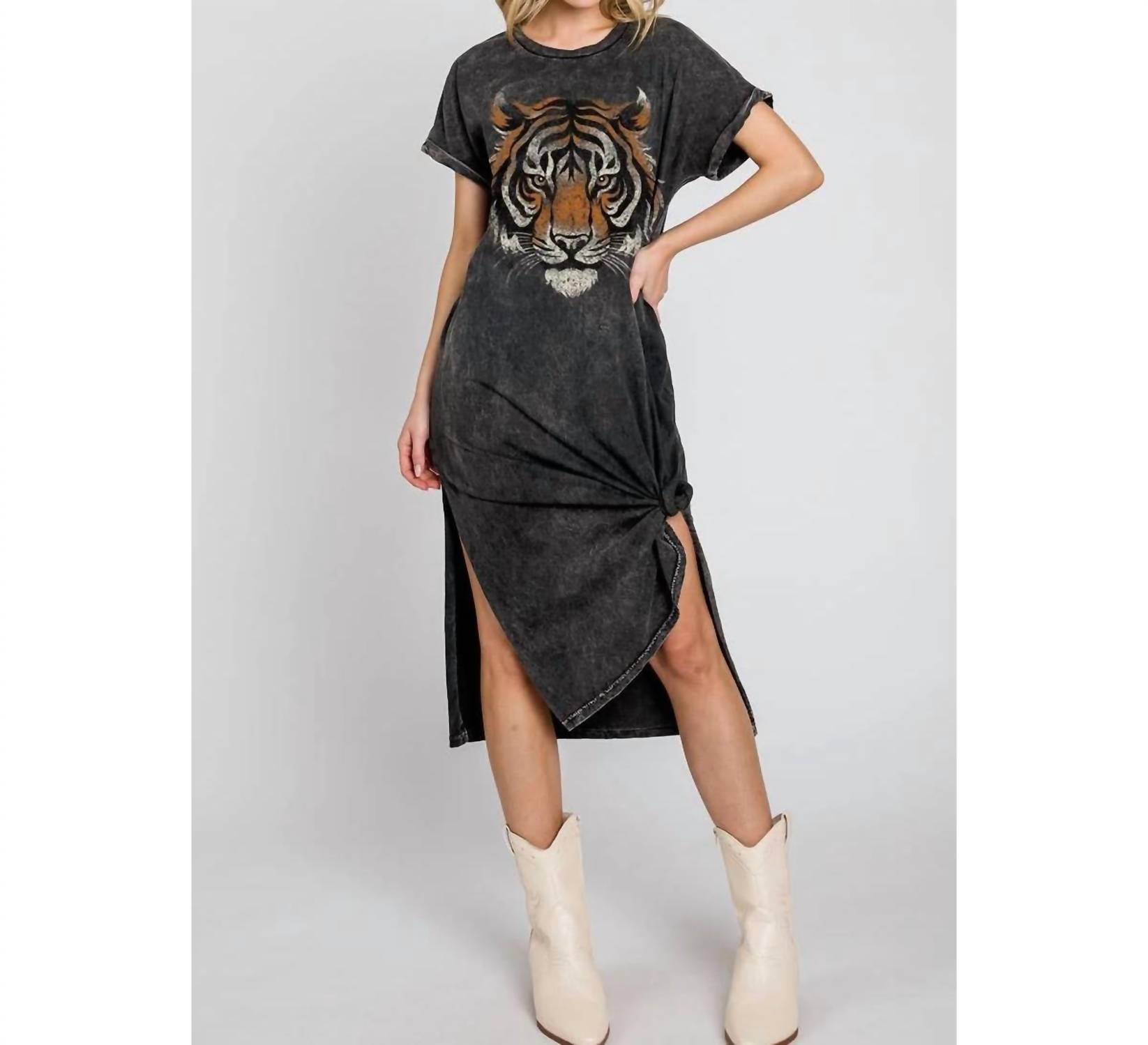 Hrt & Luv - Tiger Face Dress