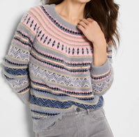 Nic + Zoe - Colleen Cozy Fairisle Sweater