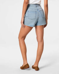 Spanx Pull On Denim Short in turner wash - women's shorts - alternate view