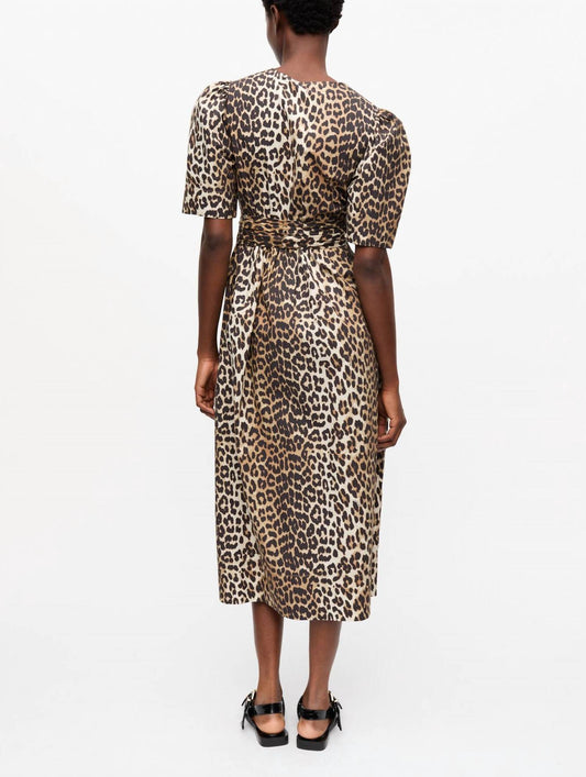 Ganni - Printed Cotton Dress