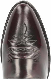 DAN POST. Men's 12 Abilene Leather Western Cowboy Boot in godlen black cherry - men's boots - alternate view
