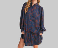 &Merci - Balloon Sleeve Mini Dress