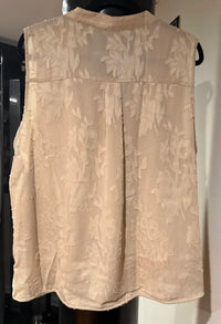 Calvin Klein - Women's Sleeveless Textured Wrap Blouse