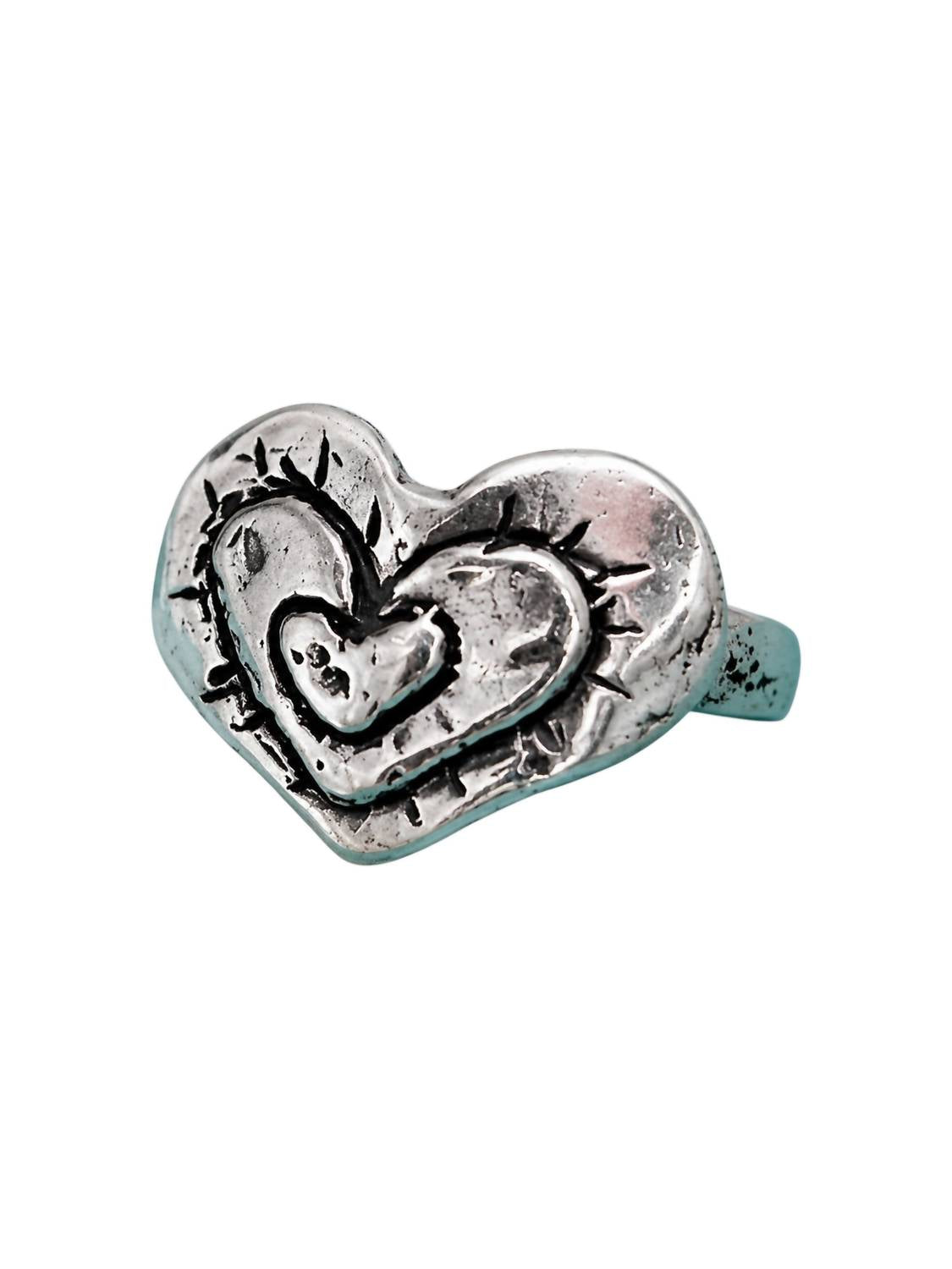 Island Cowgirl Women's Triple Love Ring in silver - women's jewelry