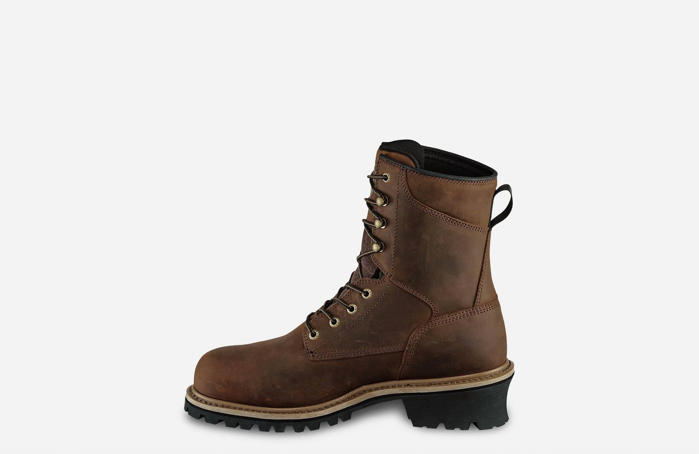 Red Wing Shoes - Men's 8-inch Waterproof Leather Safety Toe Logger Boot