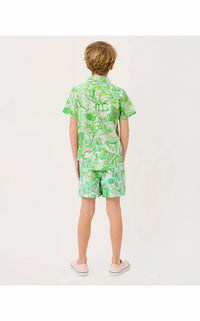 Lilly Pulitzer - Boy's Lavin Button Down Shirt