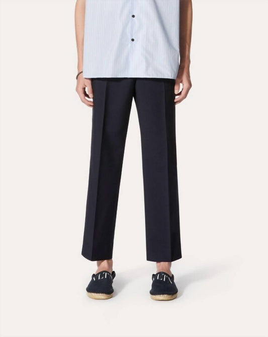 Valentino - Valentino Embroidered Straight-leg Trousers