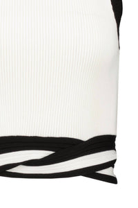 Bishop + Young - Color Block Twist Sweater Tank