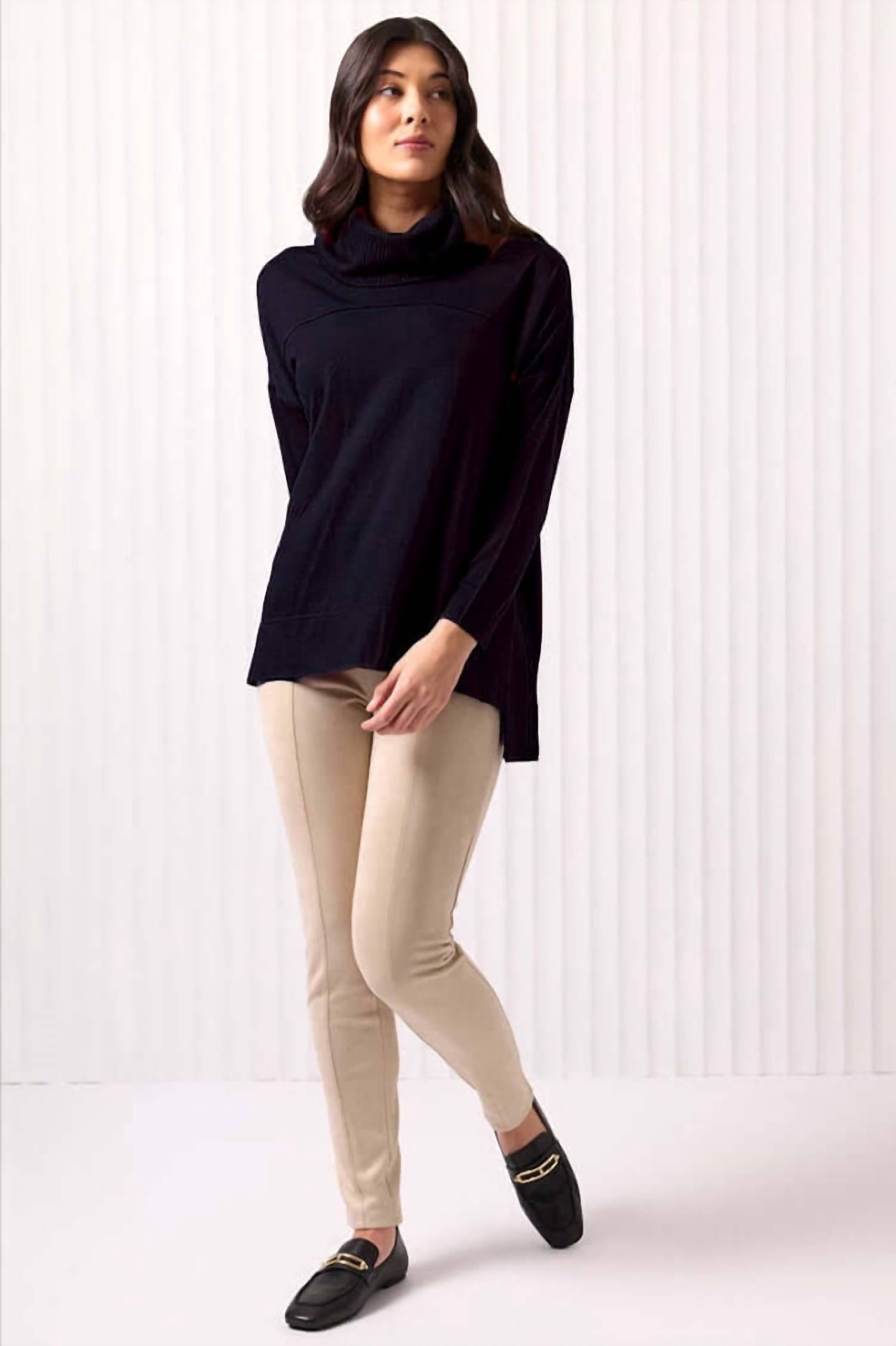 FOIL Love Your Moves Sweater in future dusk - women's sweater - alternate view