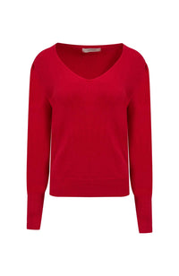 Astrid - Women's Candy Apple Sweater