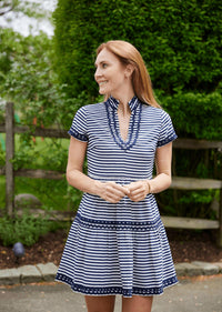 Sail To Sable - Women's Short Sleeve Tunic Dress