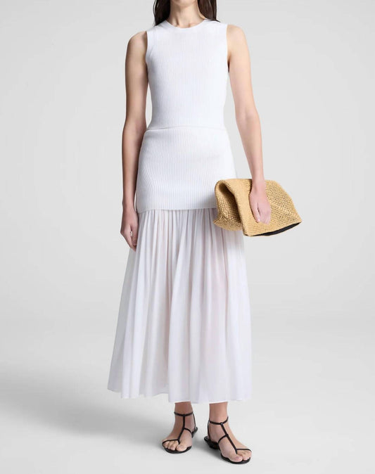 A.L.C. - Hayden Knit Chiffon Skirt