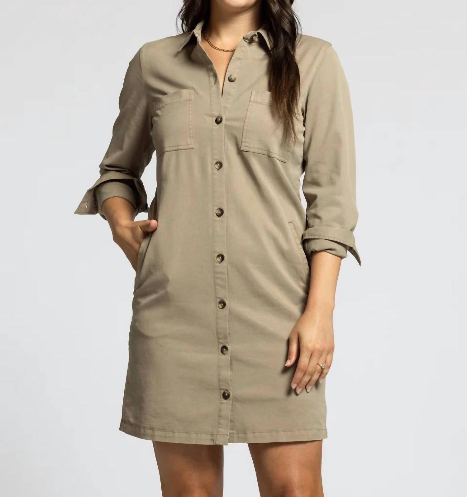 Thread & Supply - Zula Button Down Dress