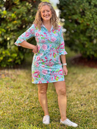 Ana Clare - Marin Flounce Dress