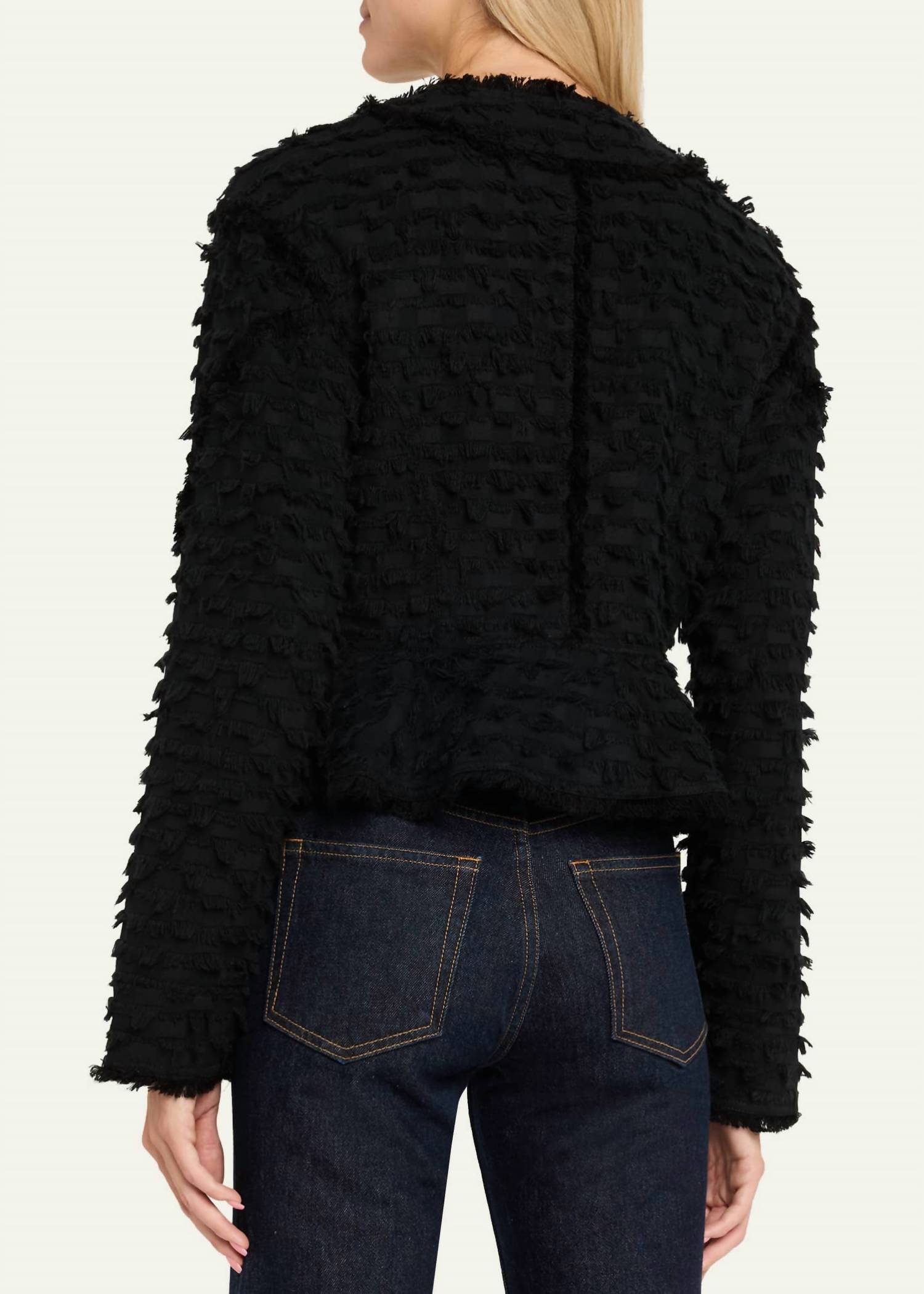 Ulla Johnson - Rosalind Textured Peplum Jacket