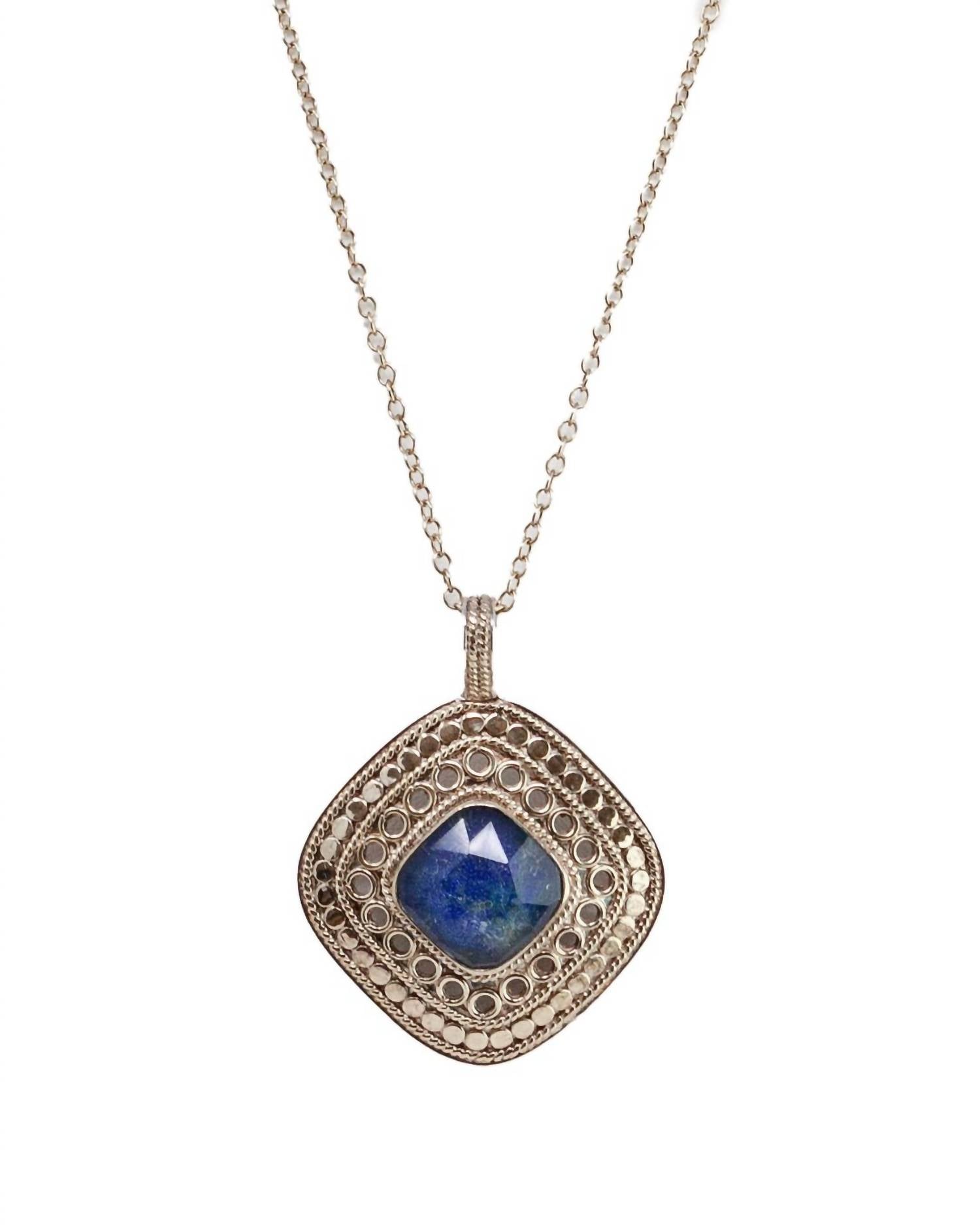 Anna Beck - Women's Gili Square With Lapis Necklace