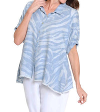 Tru Luxe - Dolman Camp Shirt