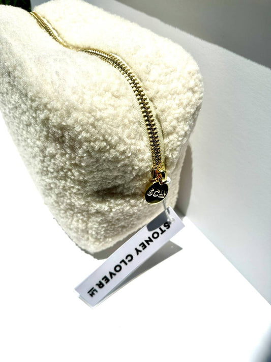 Stoney Clover Lane - Cozy Large Sherpa Pouch