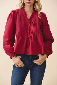 Tcec - Carmella Button Down Blouse