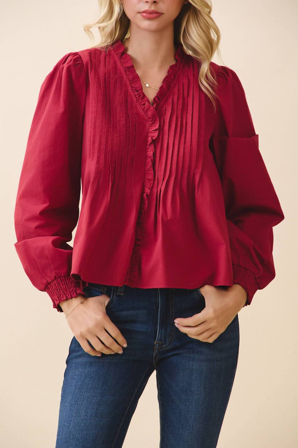 Tcec - Carmella Button Down Blouse