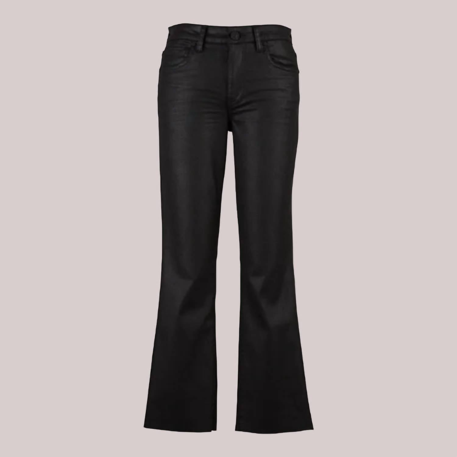 KUT FROM THE KLOTH Kelsey High Rise Ankle Flare Jeans in black 1 - women's jeans - view 5