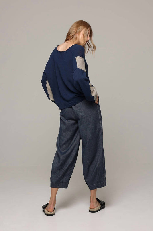 Ozai N Ku - Denim Blue Trousers