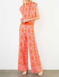 THML Marisol Pant in orange - women's pants