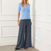 Karen Kane - Short Sleeve Ribbed Cardigan Sweater
