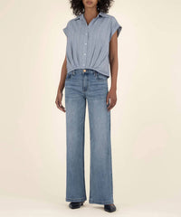 Kut From The Kloth - Gaia Pleat Hem Top