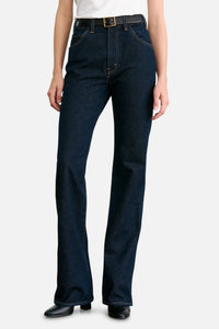Nili Lotan - Joan High Rise Straight Leg Jeans