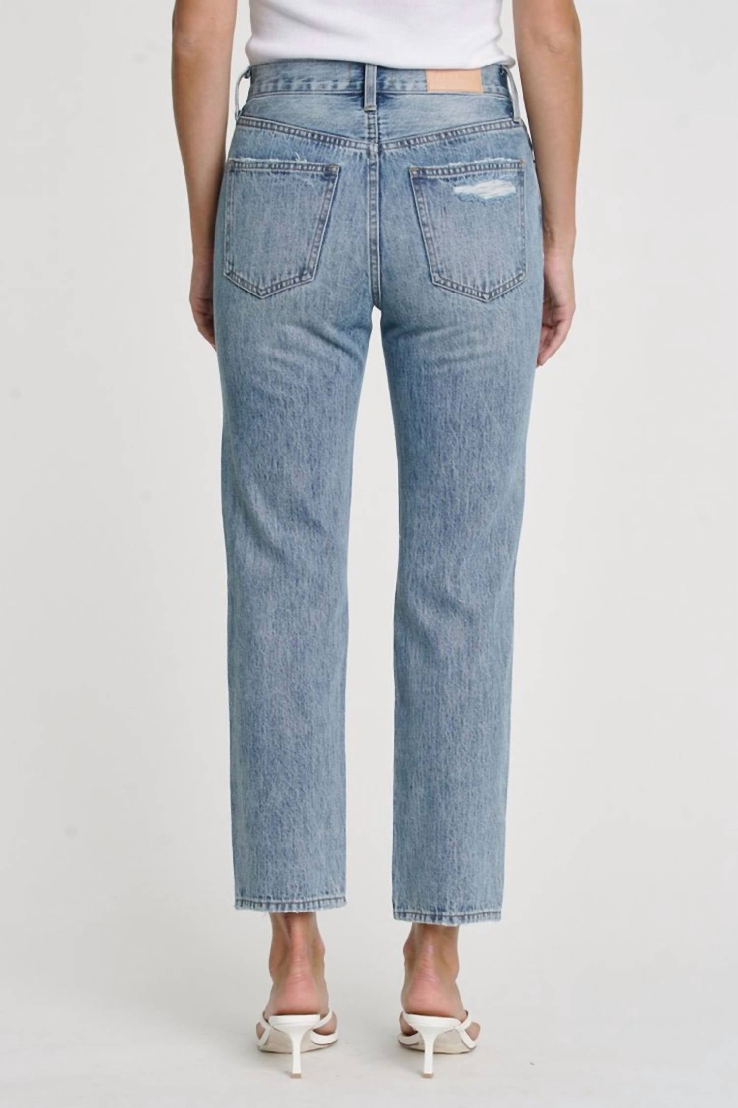 Pistola - CHARLIE HIGH RISE STRAIGHT JEANS