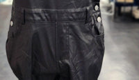 Entro - Women's Pleather Overalls