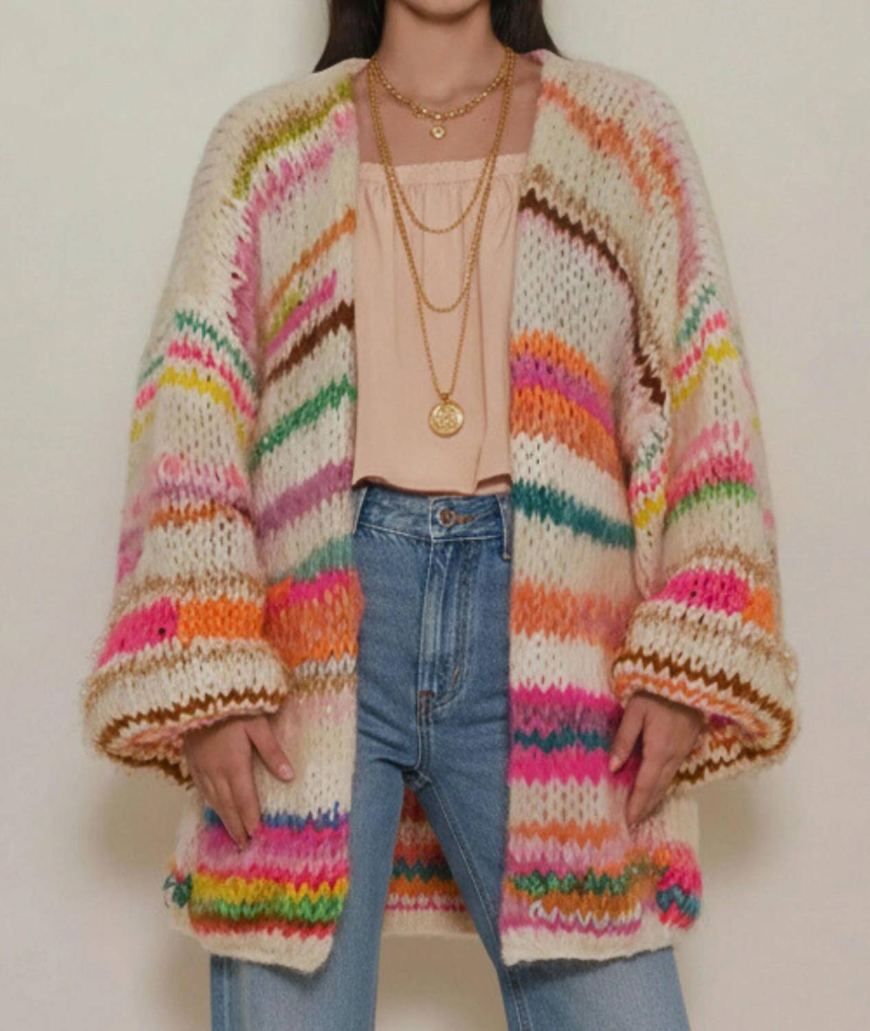 Kitty Van Coesant - Jade Soft Sorbet Cardigan