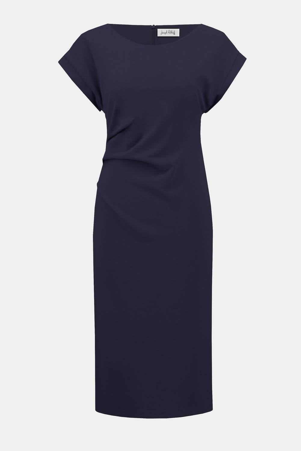 Joseph Ribkoff - Women's Scuba Crepe Sheath Dress With Pleats