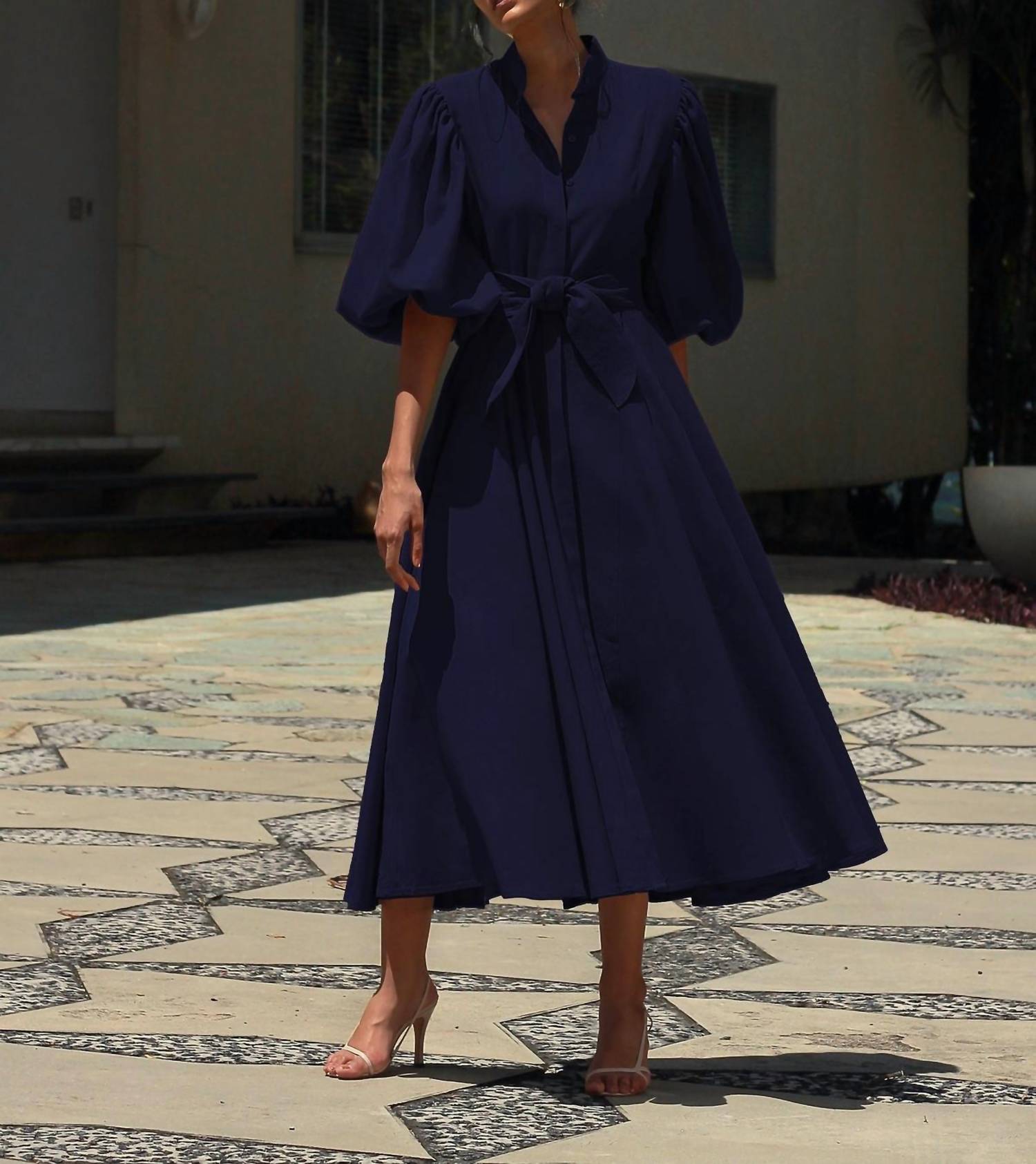 No Pise La Grama - Bromelia Midi Dress