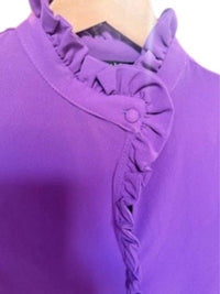 Giorgia Jo - Women's High Neck Button Up Blouse