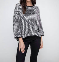 Liv By Habitat - Striped Fringe Swing Pullover