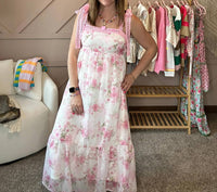 By The River - Blooming Romance Midi Dress