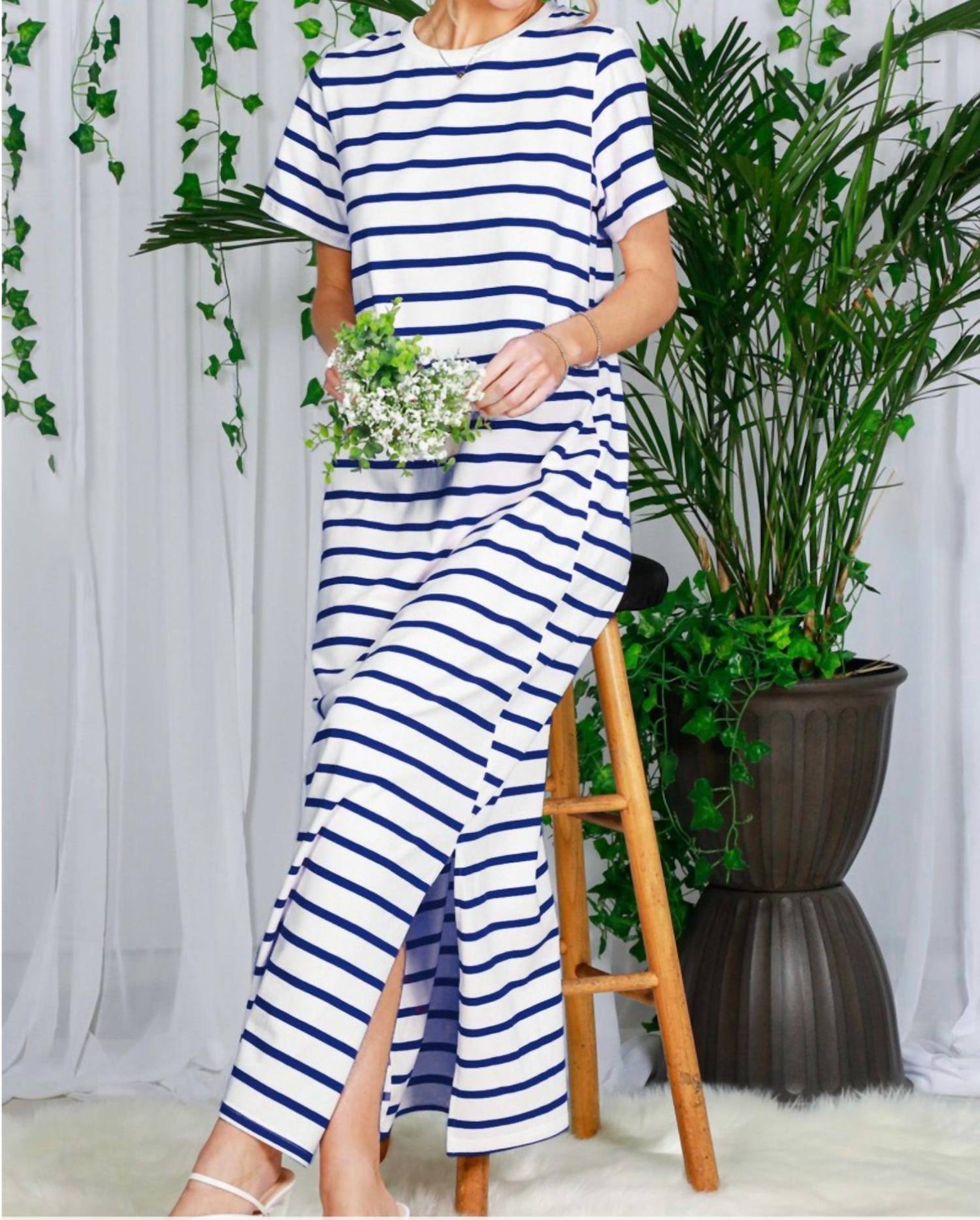Vine & Love - Paige T-shirt Maxi Dress