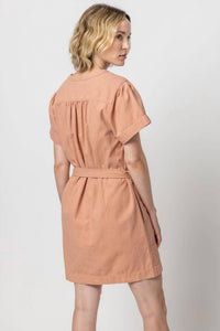 Lilla P - Half Placket Canvas Dress