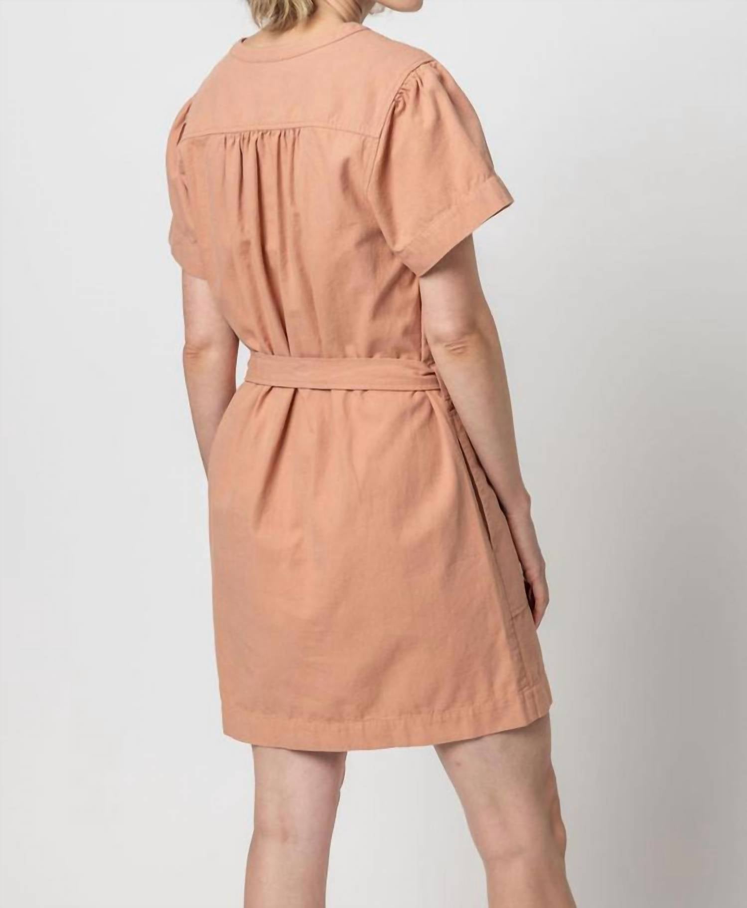 Lilla P - Half Placket Canvas Dress