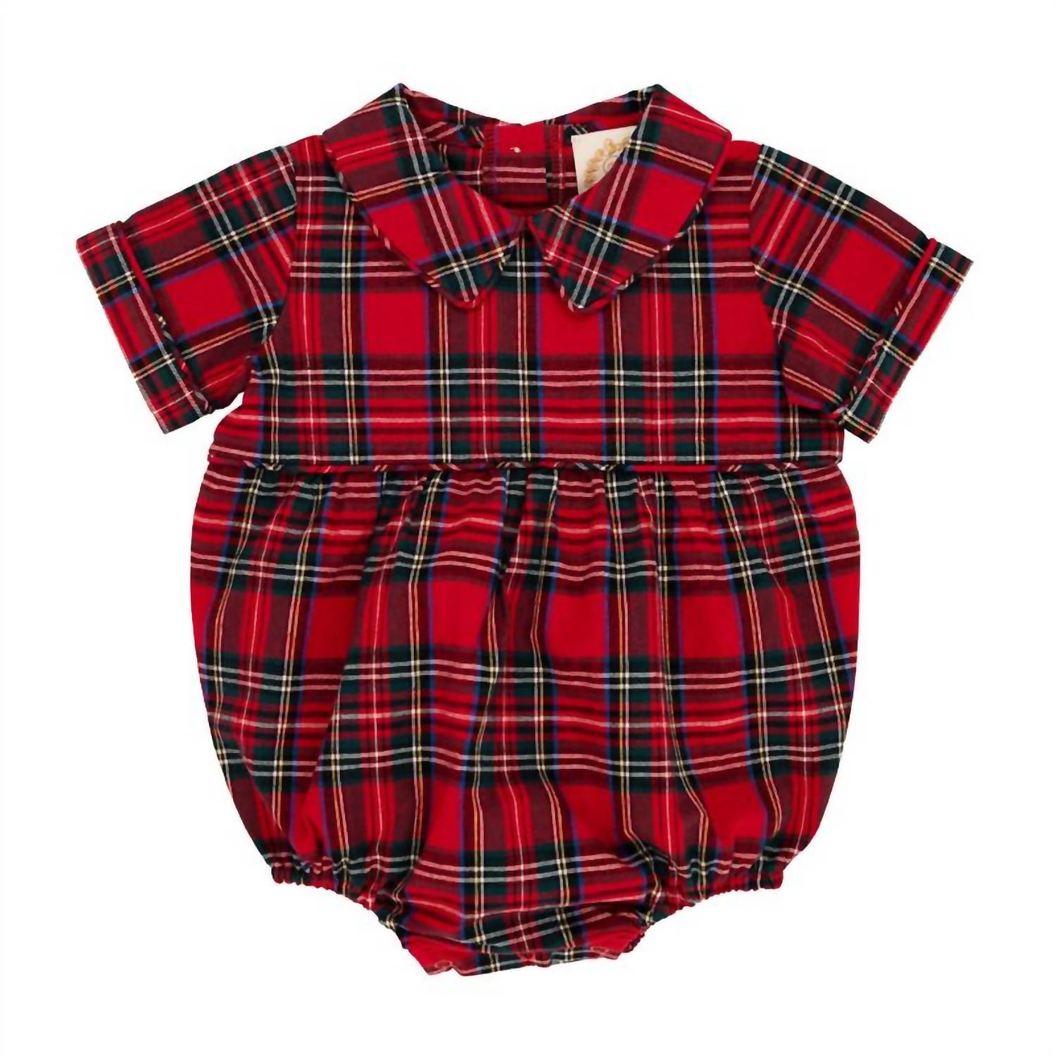The Beaufort Bonnet Company Kid's Bradford Bubble Romper in tartan - kids' item
