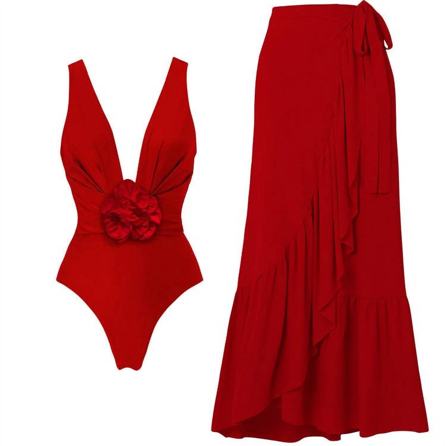 Sweetkama - Women's Le Fleur One Piece Set
